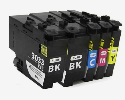 5-Pack XL Ink Cartridge Combo – Compatible with LC3033 Series – For MFC-J995DW / J805DW / J815DW