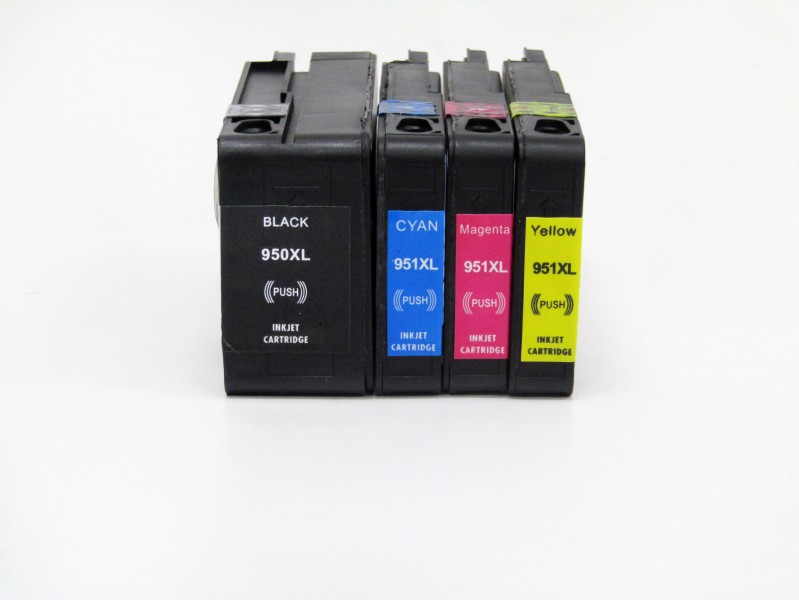 950XL  951XL Compatible Multipack – Cyan, Magenta, Yellow Inks (B2P43AE)