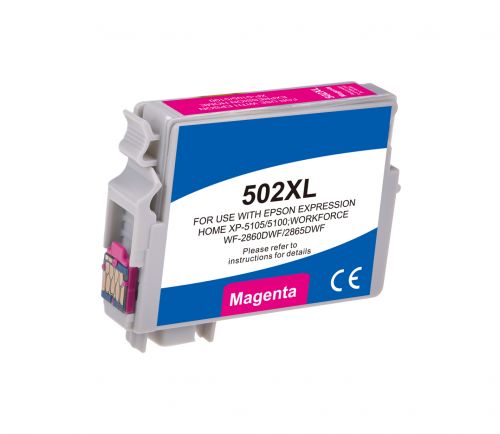 High-Capacity Magenta Ink Cartridge – Compatible with 502XLM Series
