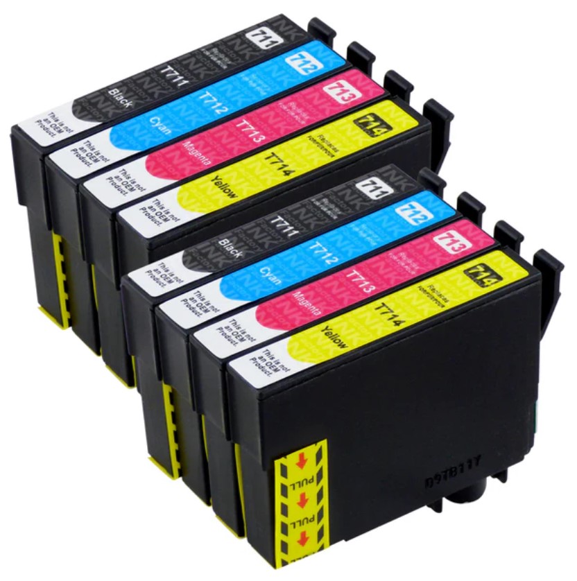 Premium Compatible T0715 Ink Cartridge Multipack – Black & Colour Set